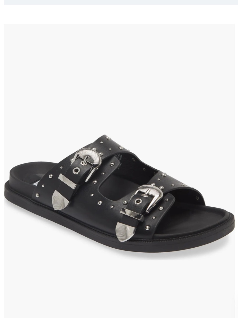Steve Madden Connely Buckle Slide Sandal